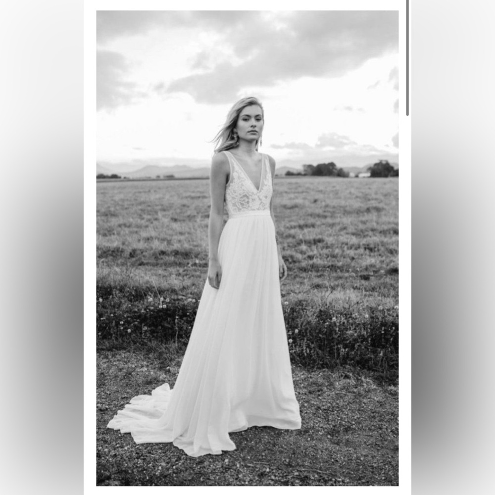 Bridal Gown. Made With Love. Frankie top, Sofia skirt.